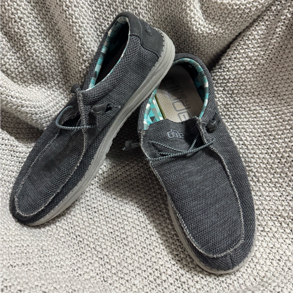 Hey Dude Wally Sox in charcoal. Size 13‎